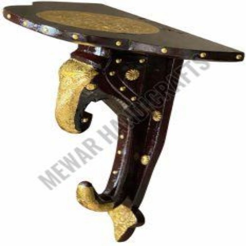 Wooden Wall Shelves Elephant Design